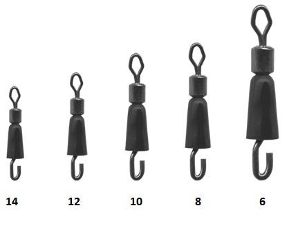 Tubertini Quick Change Swivels TB 1006 (4 pcs)