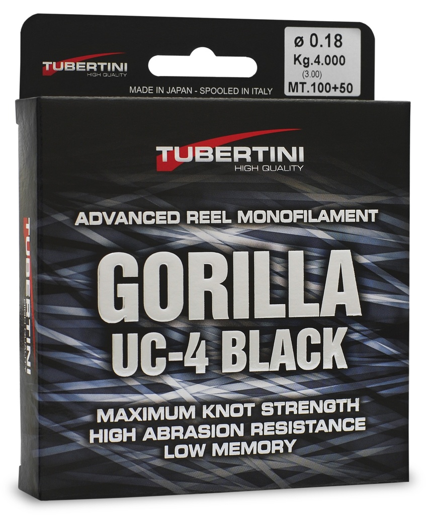 Tubertini Gorilla UC-4 Black - 150m