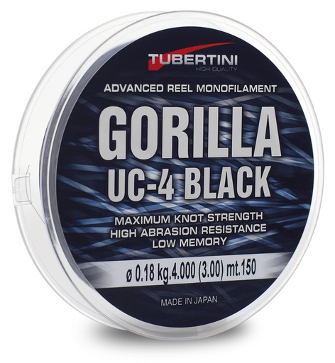 Tubertini Gorilla UC-4 Black - 150m
