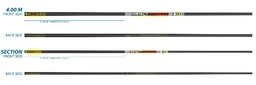 [57a11xx] Tubertini Landing Net Handle Impact 2,70mt/4,00mt